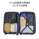 【正規品1年保証】 BERMAS バーマス INTER CITY フロントオープン スーツケース 53L 60501