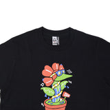 【日本正規品】 チャムス Tシャツ メンズ レディース 半袖 ブランド CHUMS トップス プリント 綿 100% アウトドア 白 虫よけ加工 ブラック ANTI-BUG アンチバグウォーターインザフラワーズTシャツ CH01-2509