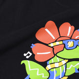 【日本正規品】 チャムス Tシャツ メンズ レディース 半袖 ブランド CHUMS トップス プリント 綿 100% アウトドア 白 虫よけ加工 ブラック ANTI-BUG アンチバグウォーターインザフラワーズTシャツ CH01-2509