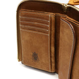 Colvo Bi-Fold Wallet Lelaki Lelaki Jenama Corbo Wallet Bi-Fold Leather Leather Leather Leather Leather Leather Leather Leather Wallet Short Z Shaped Zye Zyeet Dompet Terdapat poket kad berkapasiti besar di jepun pueblo pueblo pueblo pubo pubet wallet 1ln-1710