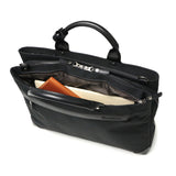 MOUSTACHE ON TIME Business Bag Men's Ladies Mustash on-Time Brand Commuting Bag A4 Briefcase 2WAY Shoulder Shoulder Shoulder Shoulder Square Leather Leather Leather Concession Commuting Business 40s JMH-2570s JMH-2570s