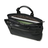 MOUSTACHE ON TIME Business Bag Men's Ladies Mustash on-Time Brand Commuting Bag A4 Briefcase 2WAY Shoulder Shoulder Shoulder Shoulder Square Leather Leather Leather Concession Commuting Business 40s JMH-2570s JMH-2570s