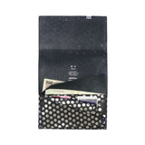 所作 長財布 SHOSA ショサ 財布 ロング ロングウォレット Polka dot LONG WALLET ポルカ ドット 水玉 革 本革 レザー 折りたたみ 薄い ゴールド シルバー 箔 SHO-LON-C
