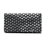 所作 長財布 SHOSA ショサ 財布 ロング ロングウォレット Polka dot LONG WALLET ポルカ ドット 水玉 革 本革 レザー 折りたたみ 薄い ゴールド シルバー 箔 SHO-LON-C
