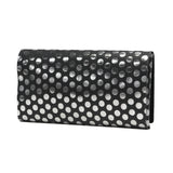 所作 長財布 SHOSA ショサ 財布 ロング ロングウォレット Polka dot LONG WALLET ポルカ ドット 水玉 革 本革 レザー 折りたたみ 薄い ゴールド シルバー 箔 SHO-LON-C