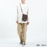 スロウ ショルダーバッグ SLOW bono ボーノ flap vertical shoulder bag バッグ ミニショルダー ミニショルダーバッグ 斜めがけ 軽量 革 小さめ 日本製 メンズ レディース 49S302KSA
