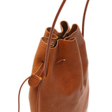 SLOW ショルダーバッグ メンズ レディース 斜めがけバッグ ブランド スロウ バッグ 小さめ 斜めがけ 大人 革 牛革 本革 軽量 軽い 巾着バッグ ショルダー 日本製 Bono draw string shoulder bag 858S31P