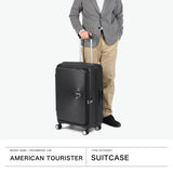 【正規品3年保証】 アメリカンツーリスター スーツケース Lサイズ AMERICAN TOURISTER キュリオ キャリーケース 9泊 10泊 11泊 長期 98L 114L 拡張 ブックオープン 旅行 スピナー75 EXP ブックオープニング