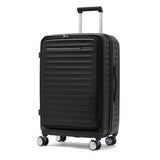 【正規品3年保証】 アメリカンツーリスター スーツケース Mサイズ AMERICAN TOURISTER キャリーケース 前開き 拡張 ストッパー付き 77L 88L 1週間 旅行 フロンテック V2 スピナー68 エキスパンダブル