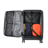 【正規品3年保証】 アメリカンツーリスター スーツケース Mサイズ AMERICAN TOURISTER キャリーケース 前開き 拡張 ストッパー付き 77L 88L 1週間 旅行 フロンテック V2 スピナー68 エキスパンダブル