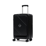 【正規品3年保証】 アメリカンツーリスター スーツケース Mサイズ AMERICAN TOURISTER VELOX フロントオープン キャリーケース ストッパー 前開き 50L 61L 拡張 PC TSAロック 中型 旅行 ヴェロックス スピナー61