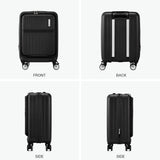 【正規品3年保証】 アメリカンツーリスター スーツケース Sサイズ 機内持ち込み AMERICAN TOURISTER TRANTO フロントオープン キャリーケース ストッパー 36L 44L 拡張 TSAロック 旅行 軽量 トラント スピナー54