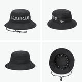 アドミラルゴルフ ハット メンズ ゴルフ Admiral GOLF 帽子 アドベンチャーハット NEW ERA ニューエラ 夏用 夏 日よけ アウトドア 遮熱 接触冷感 吸水速乾 軽量 紐付き おしゃれ ハットニューエラコラボ ADMB6A12
