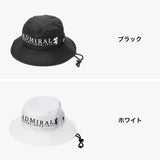 アドミラルゴルフ ハット メンズ ゴルフ Admiral GOLF 帽子 アドベンチャーハット NEW ERA ニューエラ 夏用 夏 日よけ アウトドア 遮熱 接触冷感 吸水速乾 軽量 紐付き おしゃれ ハットニューエラコラボ ADMB6A12