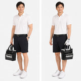 アドミラルゴルフ カートバッグ ゴルフ メンズ レディース ラウンドバッグ ブランド Admiral GOLF トートバッグ カート トート 小さめ ファスナー付き ロゴ B5 ラウンドバッグベーシックスポーツ ADMZ6AT5