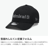 アドミラルゴルフ キャップ メンズ レディース ニューエラ ゴルフ Admiral GOLF ゴルフキャップ 帽子 NEW ERA 9FORTY 大人 おしゃれ ブランド 抗菌 ユニセックス キャップニューエラコラボ ベーシック ADMB6B04