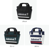 アドミラルゴルフ ラウンドバッグ ゴルフ メンズ レディース Admiral GOLF カートバッグ トートバッグ 軽量 合皮 ファスナー付き おしゃれ 幾何学柄 ロゴ 小さめ 手持ち A5 ラウンドバッグスタンダード ADMZ6BT3