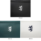 アドミラルゴルフ ラウンドバッグ ゴルフ メンズ レディース Admiral GOLF カートバッグ トートバッグ 軽量 合皮 ファスナー付き おしゃれ 幾何学柄 ロゴ 小さめ 手持ち A5 ラウンドバッグスタンダード ADMZ6BT3