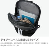 アディダス リュックサック メンズ レディース 通学 大容量 adidas カジュアル スポーツ 耐久性 シンプル おしゃれ 高校生 大学生 ブランド 部活 旅行 遠征 A4 B4 30.2L イーピーエス バックパック30L HM227