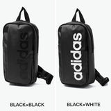 アディダス ボディバッグ メンズ adidas ブランド 小さめ 軽い 軽量 かっこいい 斜めがけ スリングバッグ ロゴ ショルダー バッグ 縦型 リニア リニアスリングバッグ TK961