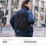 エアー リュック メンズ レディース ブランド Aer バッグ リュックサック 軽量 通勤 ナイロン おしゃれ シンプル ビジカジ カジュアル ブラック 無地 通勤リュック 耐久性 大人 A4 PC 16inch 16L City Pack 2