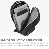 エアー リュック メンズ レディース ブランド Aer バッグ リュックサック 軽量 通勤 ナイロン おしゃれ シンプル ビジカジ カジュアル ブラック 無地 通勤リュック 耐久性 大人 A4 PC 16inch 16L City Pack 2