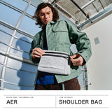 エアー ショルダーバッグ メンズ レディース 斜めがけバッグ おしゃれ ブランド Aer バッグ 斜めがけ 小さめ ミニ 軽量 かっこいい 大人 シンプル カジュアル サコッシュ 無地 耐久性 1.5L Simple Pouch