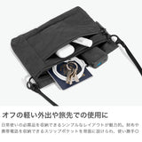 エアー ショルダーバッグ メンズ レディース 斜めがけバッグ おしゃれ ブランド Aer バッグ 斜めがけ 小さめ ミニ 軽量 かっこいい 大人 シンプル カジュアル サコッシュ 無地 耐久性 1.5L Simple Pouch