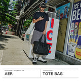 エアー トートバッグ メンズ レディース 大きめ ファスナー付き A4 B4 Aer バッグ カジュアル ブランド ビジネス ナイロン PC 靴 シューズコンパートメント ジム 22L 16inch Active Collection Gym Tote 2