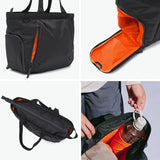 エアー トートバッグ メンズ レディース 大きめ ファスナー付き A4 B4 Aer バッグ カジュアル ブランド ビジネス ナイロン PC 靴 シューズコンパートメント ジム 22L 16inch X-Pac Collection Gym Tote 2 X-Pac