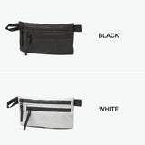 エアー ポーチ メンズ レディース 小物入れ 小さめ Aer ブランド 大人 おしゃれ 小物 整理 スリム コンパクト ミニ ファスナー 軽量 軽い アウトドア マルチポーチ トラベル 1.2L 黒 白 無地 耐久性 Simple Kit