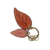 アルベロ キーリング レディース ブランド 革 ALBERO キーホルダー おしゃれ 可愛い 本革 レザー 日本製 葉っぱモチーフ 革小物 上品 鍵 大人 ナチュラル シンプル 女性 SPIRITO 8103