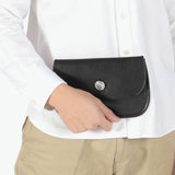 【正規取扱店】 アニアリ ポーチ メンズ レディース 小物入れ おしゃれ ブランド aniary 小物 本革 牛革 革 レザー マルチケース 薄型 マチなし フラップ かぶせ シンプル Reality Leather 28-08009