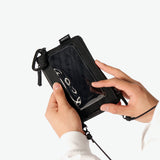 【正規取扱店】 エーシーン スマホショルダー メンズ レディース ショルダーバッグ ミニ A SCENE ブランド おしゃれ カジュアル ポーチ 軽量 軽い バッグ 斜め掛け 縦型 横型 携帯 ファスナー Dock in pouch