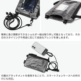 【正規取扱店】 エーシーン スマホショルダー メンズ レディース ミニ ショルダーバッグ A SCENE ブランド おしゃれ ポーチ 斜め掛け バッグ 縦型 横型 軽量 軽い 携帯 ファスナー Dock in pouch with Dyneema