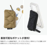 【正規取扱店】 エーシーン スマホケース iPhone17pro iPhone18pro カバー A SCENE iPhoneケース おしゃれ ケース 17pro 18pro キルティング クリアケース ポケット スマホ アイフォンケース iPhone Quilt clear case