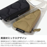 【正規取扱店】 エーシーン スマホケース iPhone17proMAX iPhone18proMAX カバー A SCENE iPhoneケース おしゃれ ケース 17proMAX 18proMAX キルティング クリアケース ポケット スマホ iPhone Quilt clear case