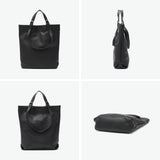 アウ トートバッグ メンズ レディース 大きめ A4 A_W 本革 革 牛革 レザー 縦型 縦 ブランド カジュアル 通勤 手持ち 肩掛け レザートート おしゃれ シンプル バッグ 2WAY CHANGE SHOULDER TOTE S AB-010