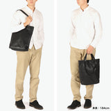 アウ トートバッグ メンズ レディース 大きめ A4 A_W 本革 革 牛革 レザー 縦型 縦 ブランド カジュアル 通勤 手持ち 肩掛け レザートート おしゃれ シンプル バッグ 2WAY CHANGE SHOULDER TOTE S AB-010