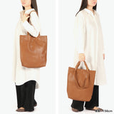 アウ トートバッグ メンズ レディース 大きめ A4 A_W 本革 革 牛革 レザー 縦型 縦 ブランド カジュアル 通勤 手持ち 肩掛け レザートート おしゃれ シンプル バッグ 2WAY CHANGE SHOULDER TOTE S AB-010