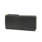 アウ 長財布 メンズ レディース 本革 黒 A_W 財布 革 レザー 小銭入れ ファスナー 大容量 シンプル Lobb LONG PURSE AP-001