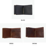 アウ マネークリップ 財布 メンズ レディース ブランド カード 小銭入れ付き A_W 本革 革 レザー カード入れ 小銭入れ シンプル スリム 薄い 丈夫 二つ折り コンパクト ミニ財布 札ばさみ Lobb MONEY CLIP AP-006