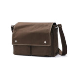 バギーポート ショルダーバッグ メンズ レディース 斜めがけバッグ BAGGY PORT バッグ ブランド おしゃれ 斜めがけ 日本製 大人 フラップ A4 フラップショルダー SHELTER DUCK 横型ショルダーバッグ(L) INS-603