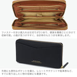 バギーズアネックス 長財布 レディース メンズ BAGGY'S ANNEX 財布 大容量 ブランド ラウンドファスナー レザー カード大容量 おしゃれ 小銭入れ エンボス リサイクルレザー ラウンドファスナー長財布 LZKM-140