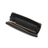 バギーズアネックス 長財布 レディース メンズ BAGGY'S ANNEX 財布 大容量 ブランド ラウンドファスナー レザー カード大容量 おしゃれ 小銭入れ エンボス リサイクルレザー ラウンドファスナー長財布 LZKM-140