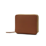 バギーズアネックス 二つ折り財布 レディース メンズ ブランド BAGGY'S ANNEX 財布 大人 ファスナー 大容量 BOX型小銭入れ 小銭入れあり カード入れ コンパクト エンボス リサイクルレザー ハーフ財布 LZKM-141