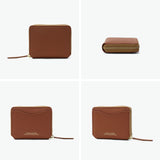 バギーズアネックス 二つ折り財布 レディース メンズ ブランド BAGGY'S ANNEX 財布 大人 ファスナー 大容量 BOX型小銭入れ 小銭入れあり カード入れ コンパクト エンボス リサイクルレザー ハーフ財布 LZKM-141