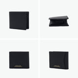 バギーズアネックス 二つ折り財布 レディース メンズ ブランド BAGGY'S ANNEX 財布 大人 カード入れ 小銭入れ 小銭入れ仕切り 大容量 コンパクト シンプル おしゃれ エンボス リサイクルレザー LZKM-142