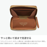 バギーズアネックス コインケース レディース メンズ ブランド 革 BAGGY'S ANNEX 小銭入れ ファスナー 小銭 コンパクト レザー カード カード入れ BOX型小銭入れ おしゃれ エンボス リサイクルレザー LZKM-143