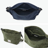 バギーポート ショルダーバッグ メンズ レディース 小さめ BAGGY PORT 斜めがけ 大人 ブランド 帆布 日本製 ファスナー ミニショルダー A5 タイガー帆布 TIGER CANVAS ミニショルダーバッグ GRN-880